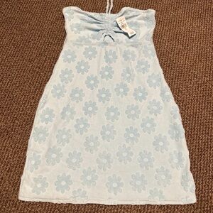 American Eagle Outfitters Sky Blue Floral Dress